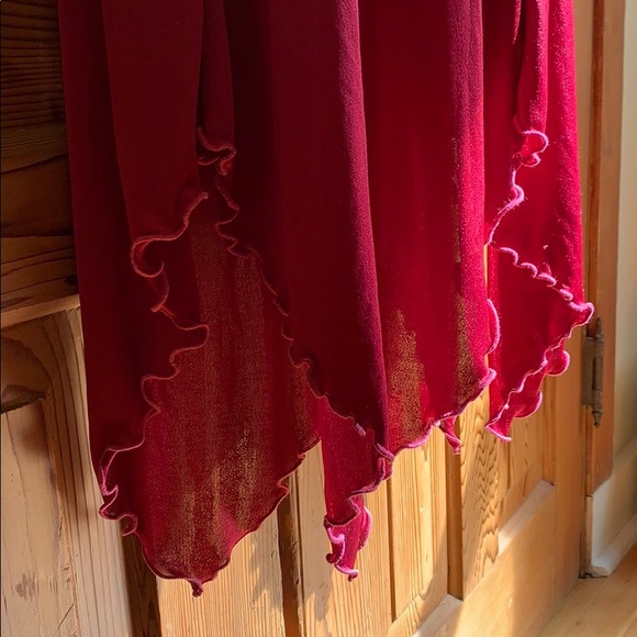 Vintage Raspberry Pink Shimmery Dress - Picture 3 of 15